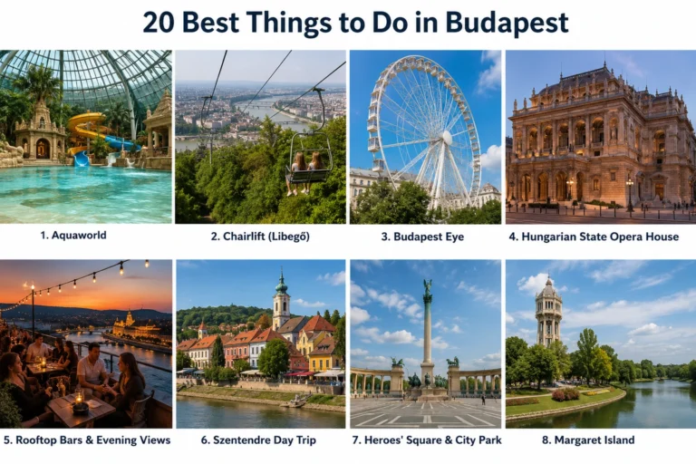 You can see the best budapest tourist attractions. Things To Do List