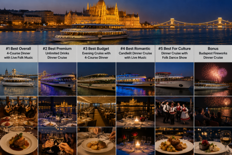 Budapest Best Dinner Cruises List